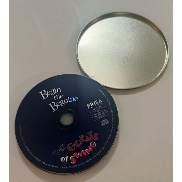 Various : Begin The Beguine: THE GREATS OF SWING CD (1999) Tin  Case - Picture 3 of 5